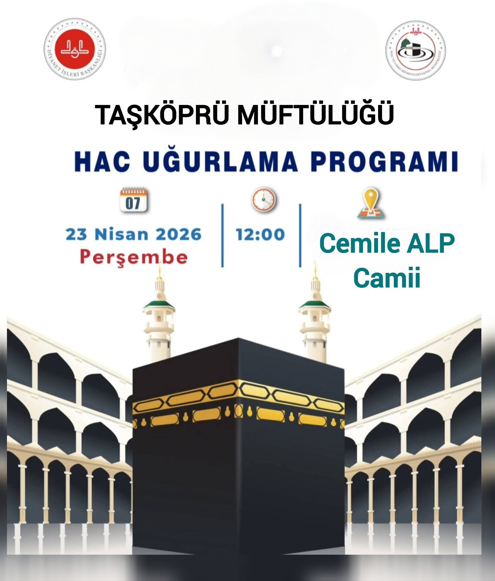 Taşköprü’de Hac Heyecanı Uğurlama Programı Belli Oldu (2)
