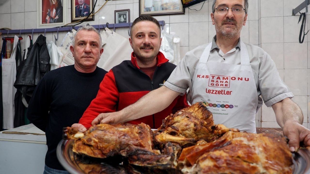 Taşköprü’de Kuyu Kebabı Sezonu Açıldı ‘Padişah Yemeği’ Yeniden Sofralarda (1)