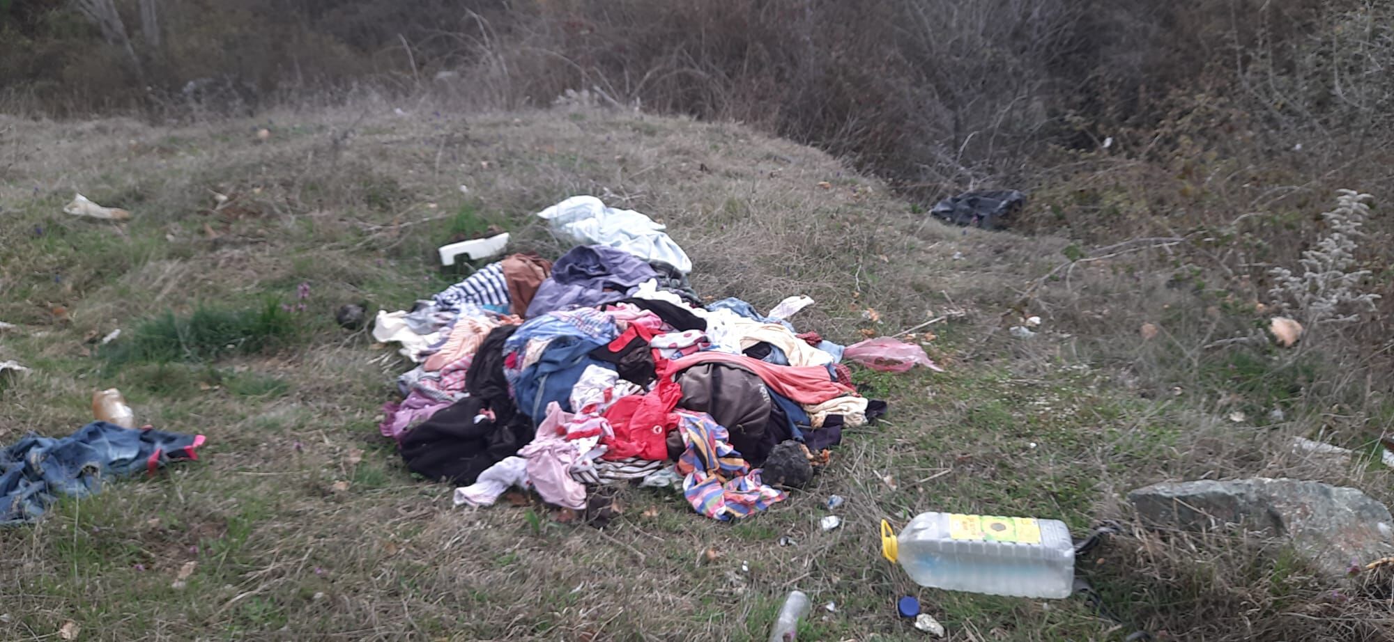 Taşköprü’de Yol Kenarı Çöplüğe Döndü2