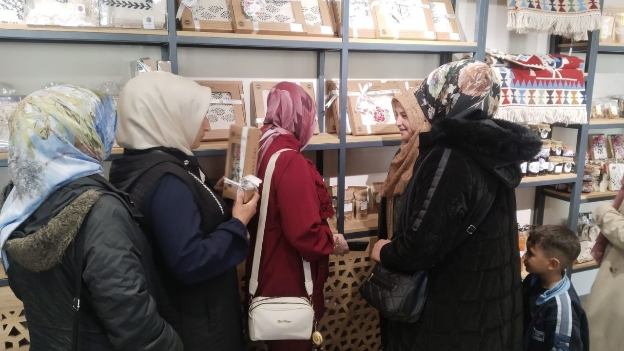 Taşköprü’den Üretime Güçlü Katkı Kadın Emeği Ekolojik Markette (2)