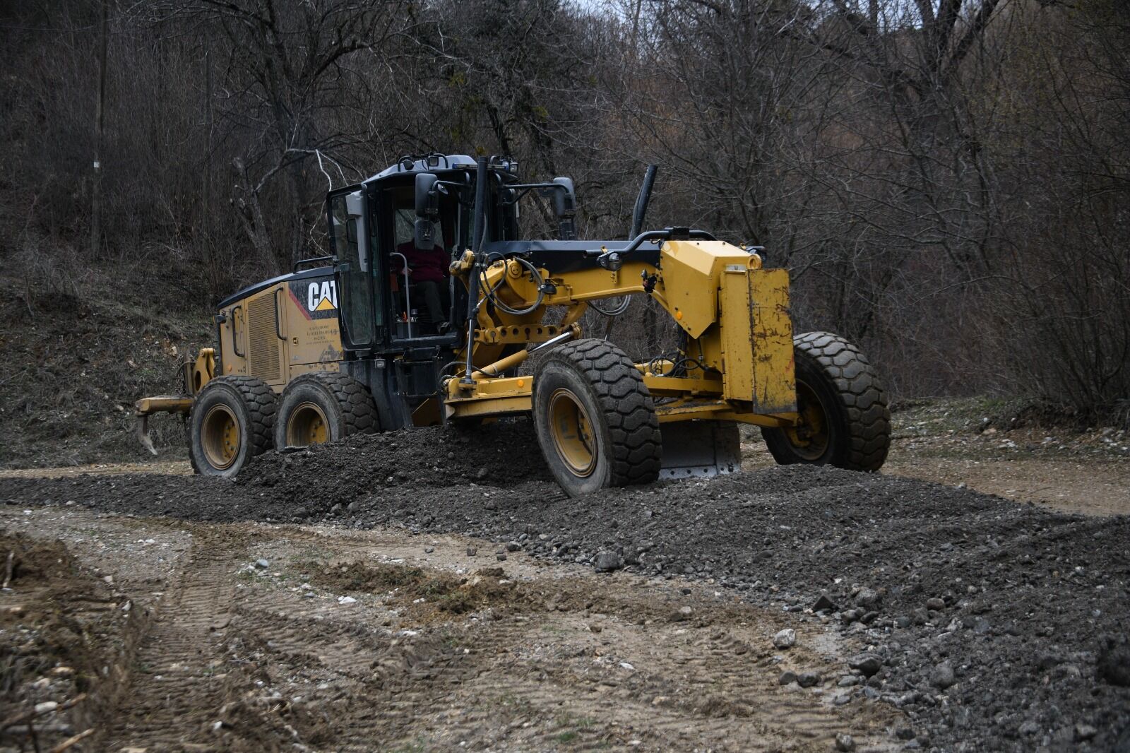 Taşköprü'nün Köyünde Yollar Iyileştiriliyor 16