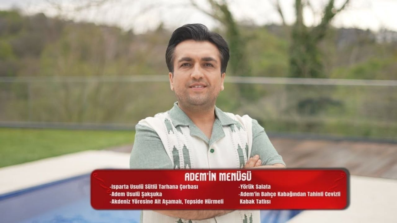 Adem Aybay’ın Yemekteyiz Menüsünde Neler Var (1)