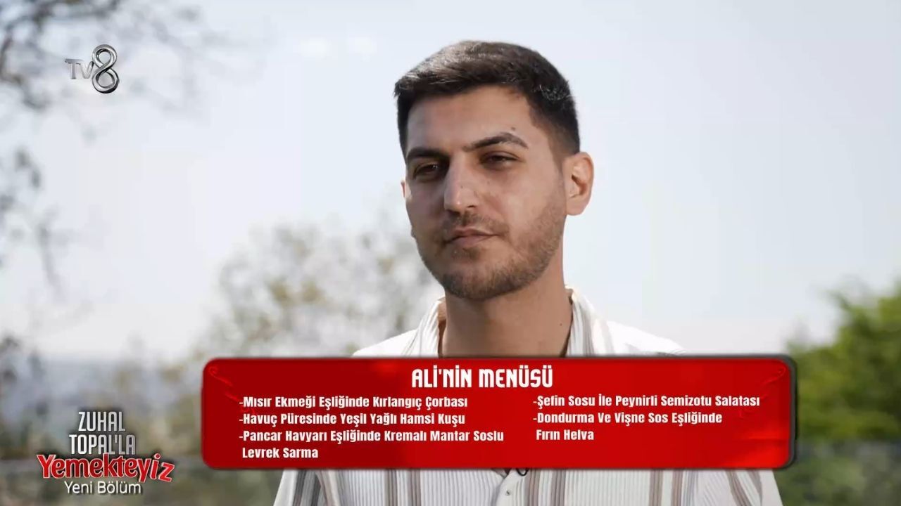 Ali Özcan’ın Yemekteyiz Menüsünde Neler Var (2)