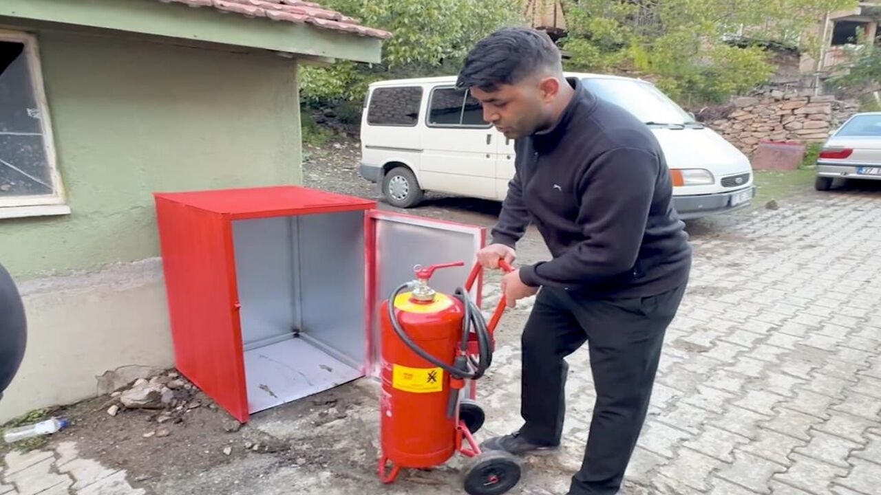 Aşağı Kayı Köyü Yangın Tüpü (1)