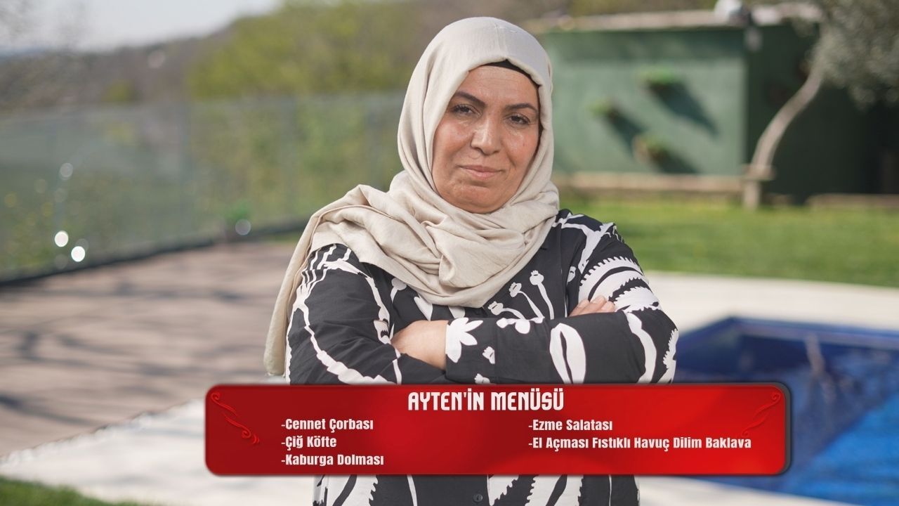 Ayten Ceyhan’ın Yemekteyiz Menüsünde Neler Var (1)