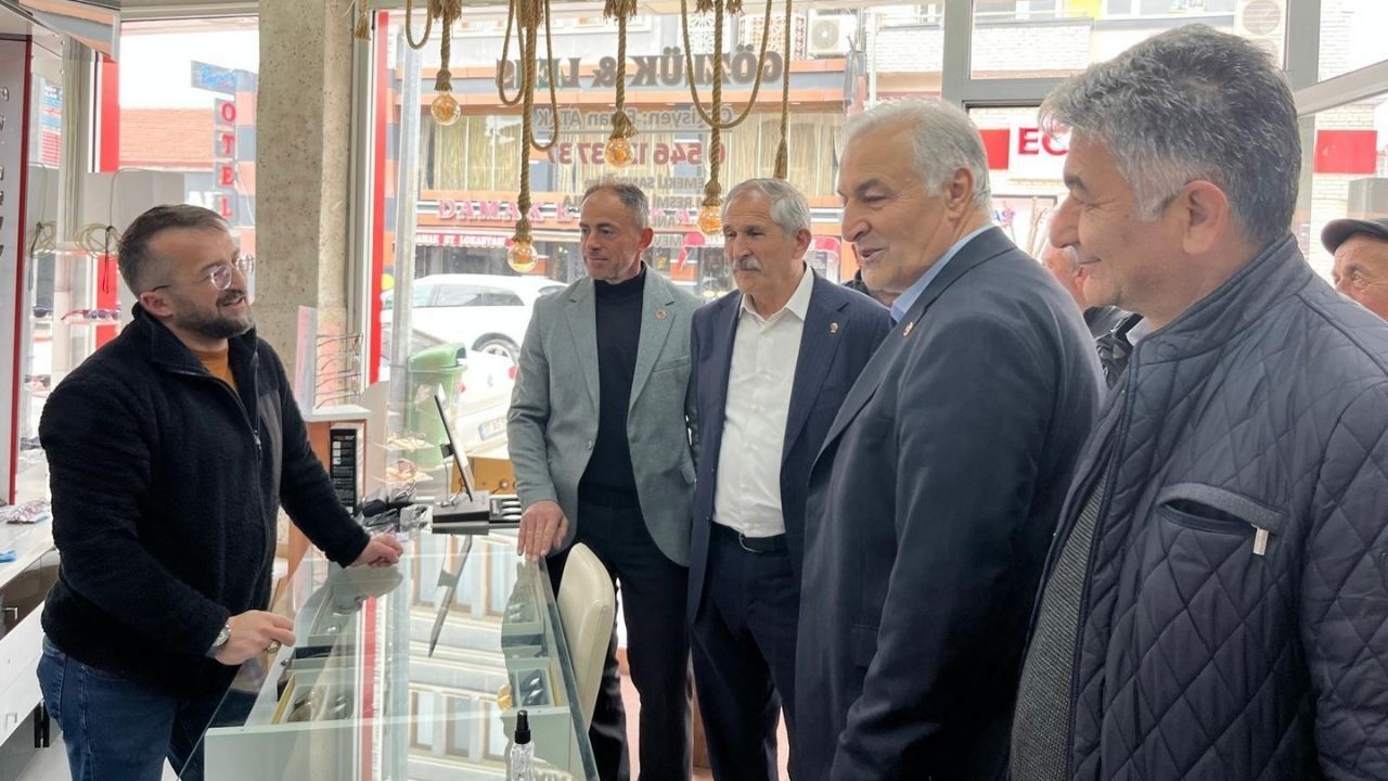 Chp Taşköprü’de Esnafın Sorunlarını Yerinde Dinledi (5)
