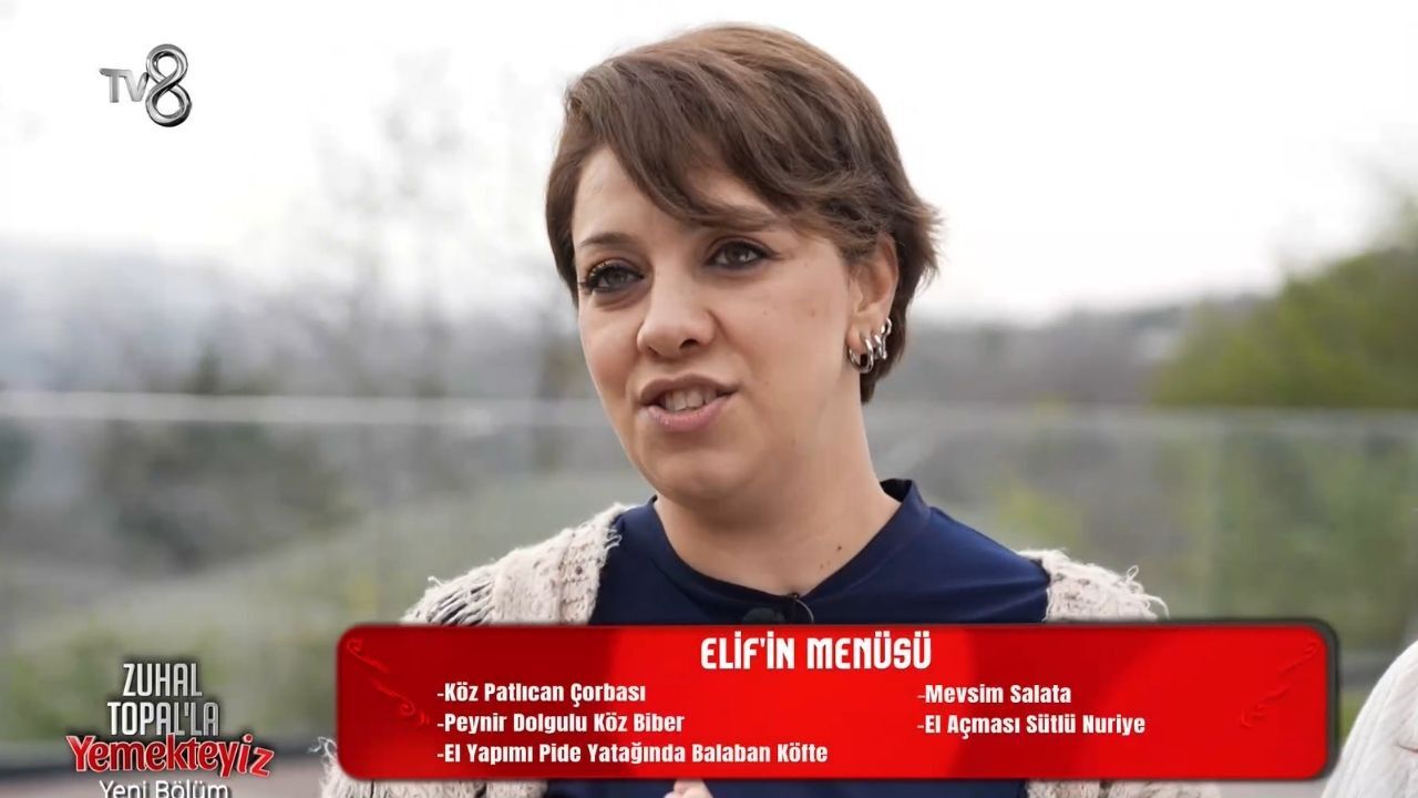 Elif Kanat’ın Yemekteyiz Menüsünde Neler Var (1)