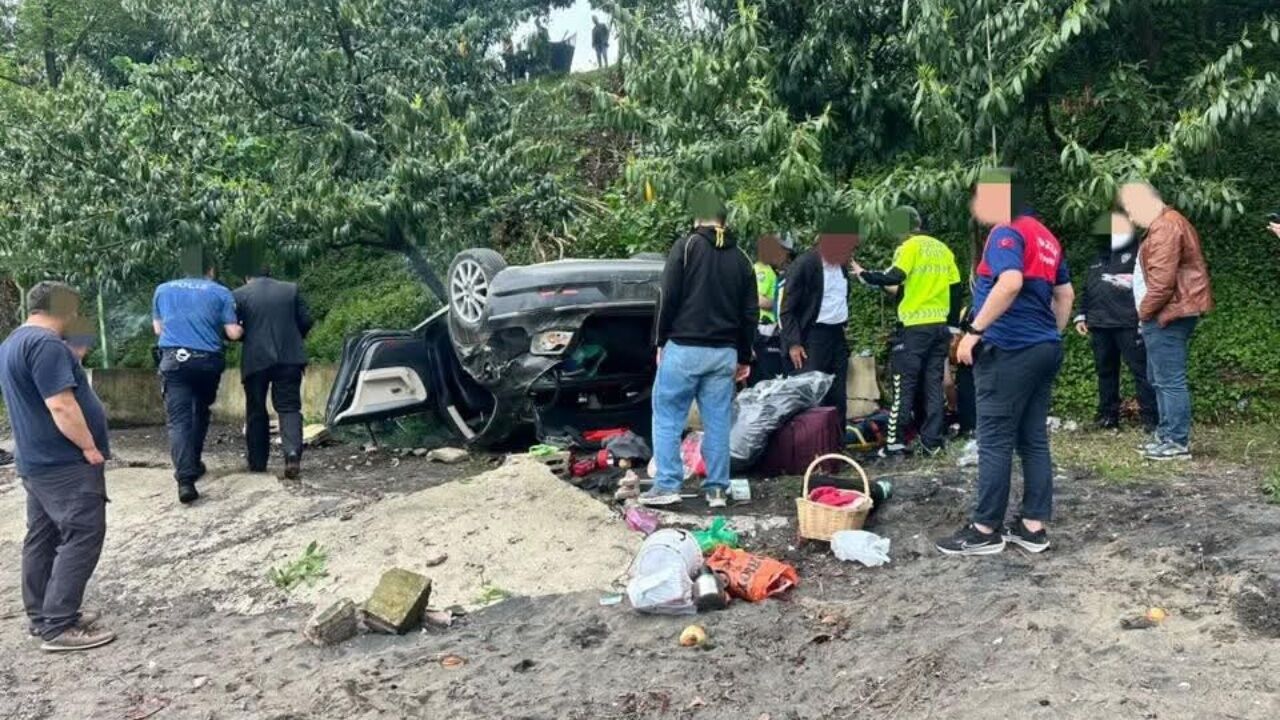 Giresun Piraziz’de Feci Kaza