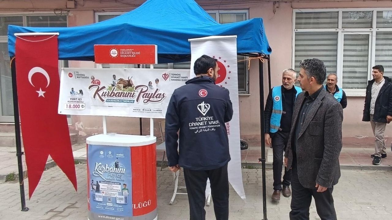 Hanönü’nde Vekaletle Kurban Bağış Standı Hizmete Açıldı (1)