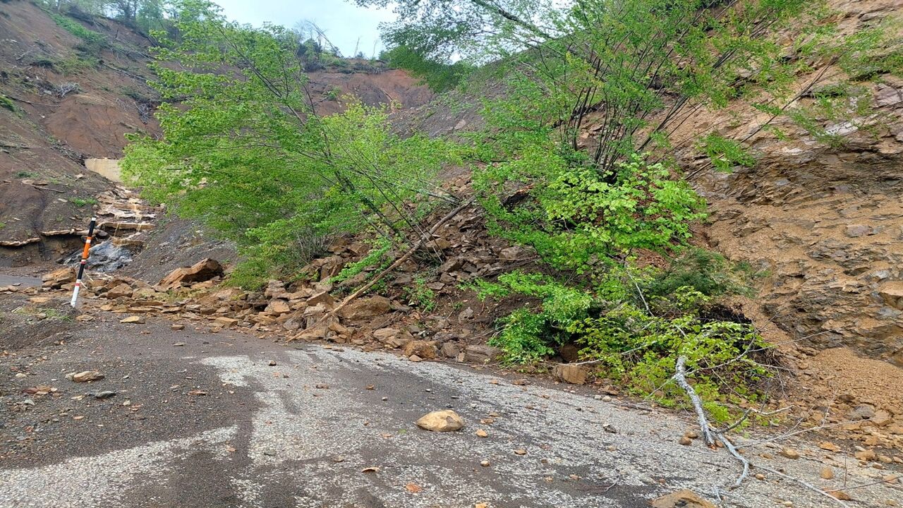 Kastamonu Bozkurt Heyalan Yollar Kapandı (4)