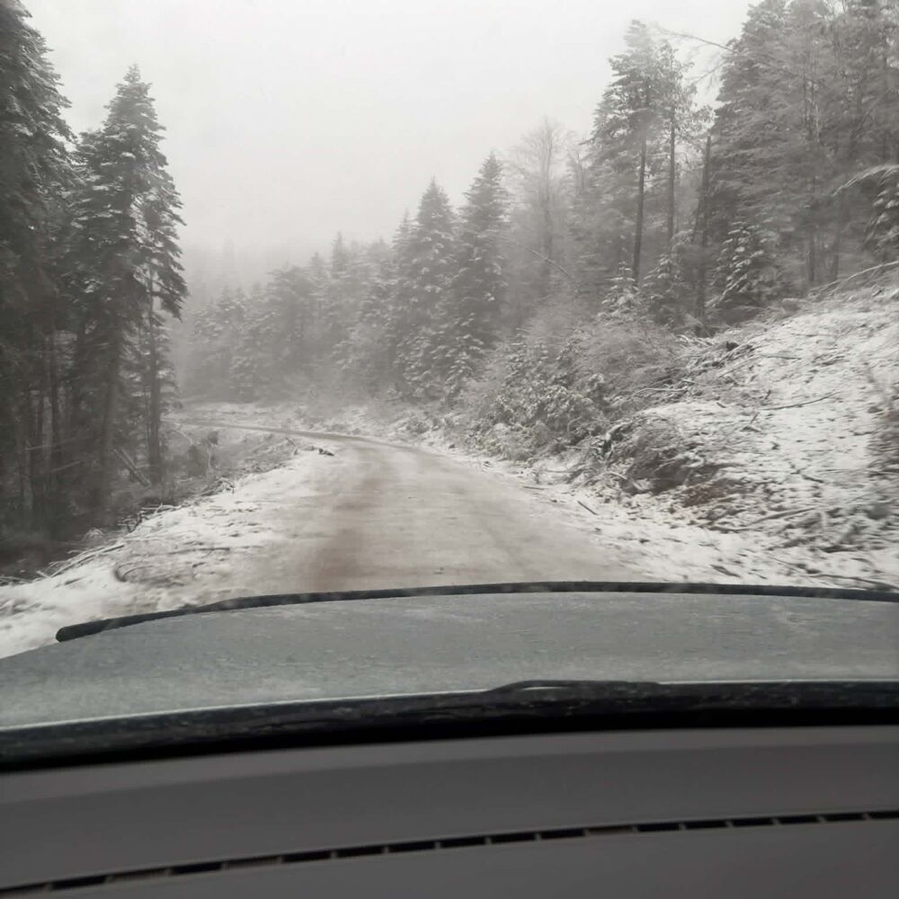 Kastamonu Kar Yağdı Inebolu (1)