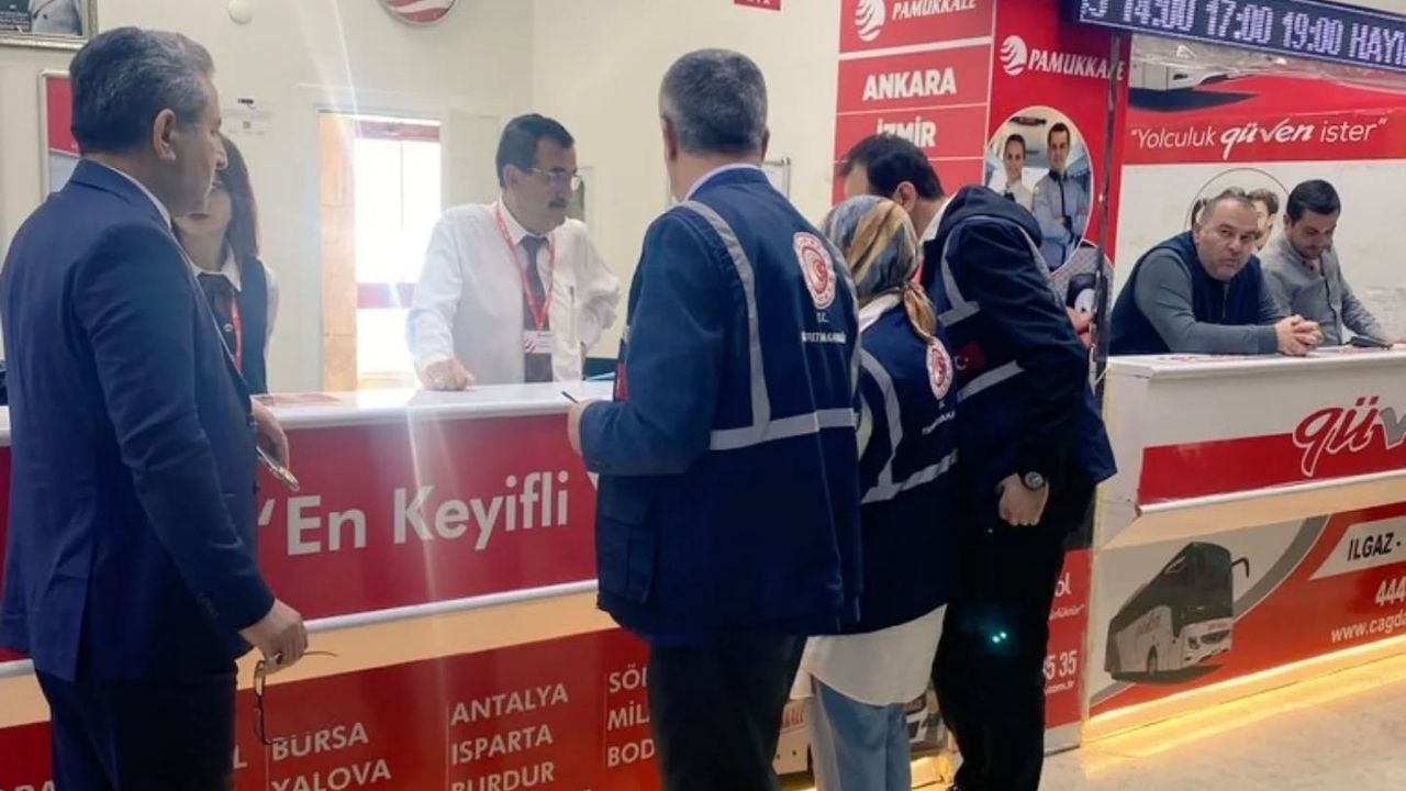 Kastamonu Terminalinde Bayram Denetimi (2)