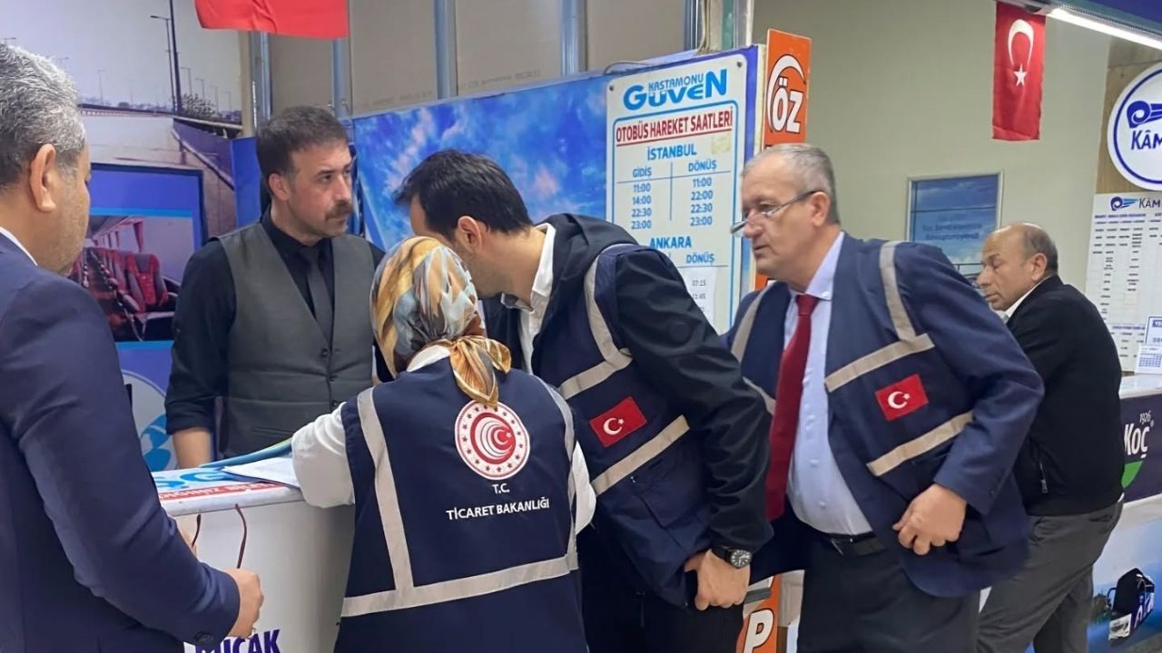 Kastamonu Terminalinde Bayram Denetimi (3)