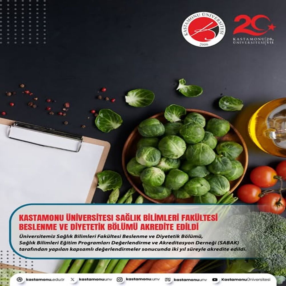 Kastamonu Üniversitesi Sağlık Diyet Akredite 9