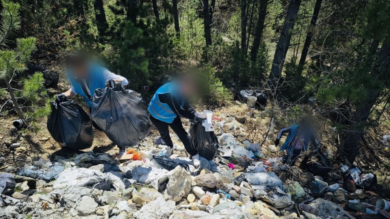 Kastamonu’da Kirletilen Alan Yeniden Doğaya Kazandırıldı (3)
