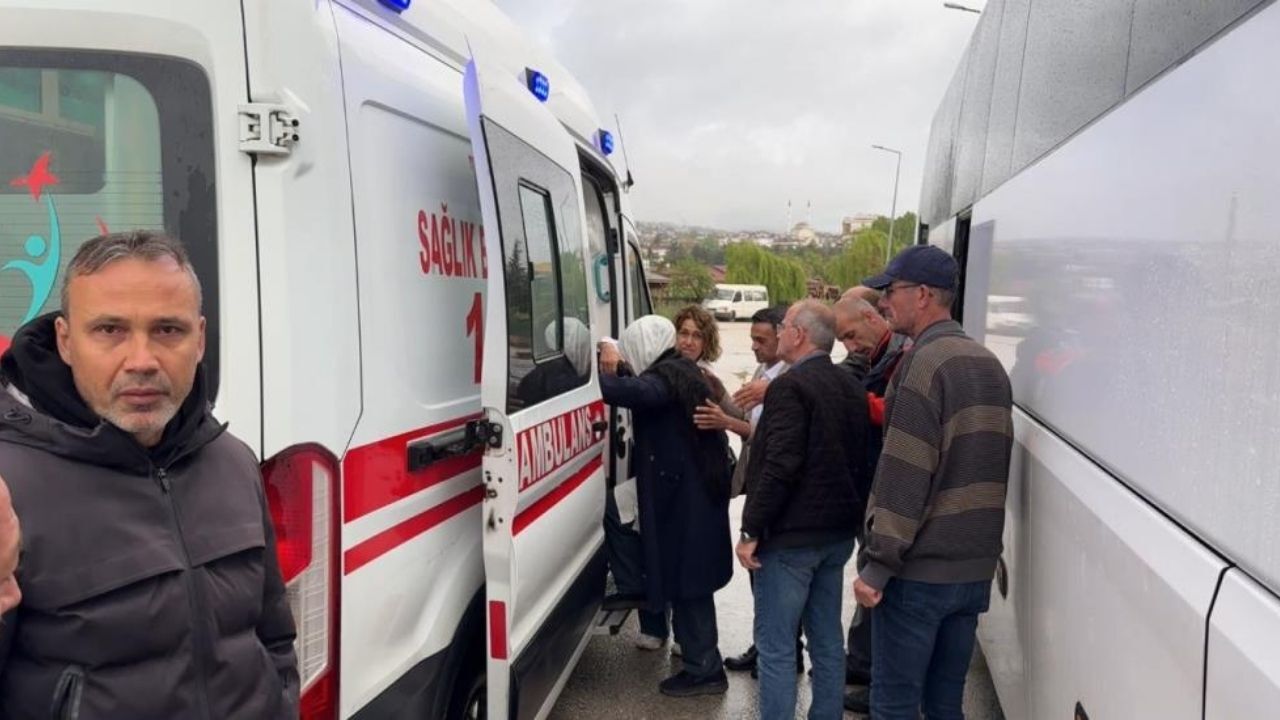 Otelde Doğal Gaz Paniği Çok Sayıda Kişi Hastanelik Oldu (2)