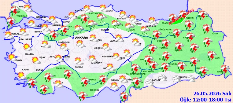 Sağanak Yağış