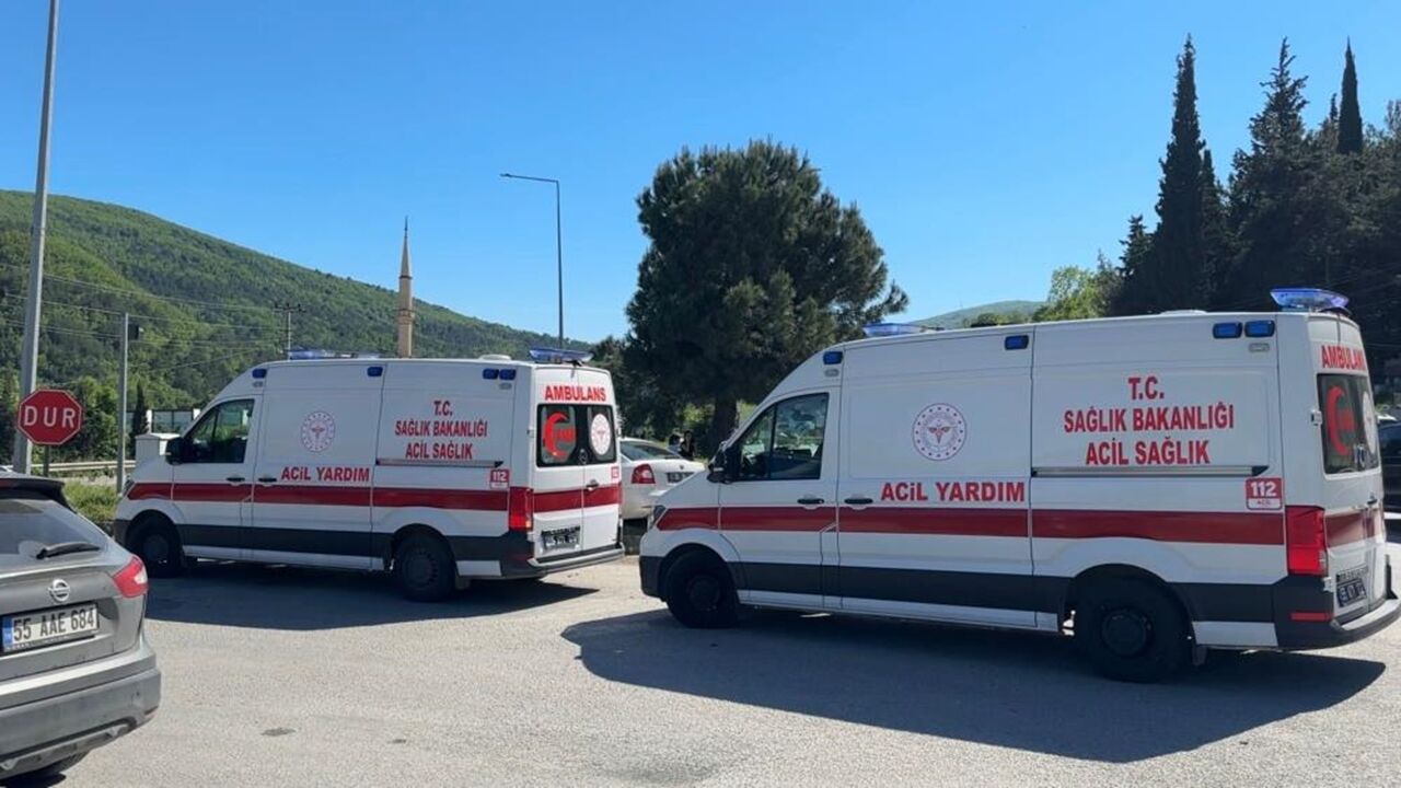 Samsun Kaza Feci Çocuk Yaralı (1)