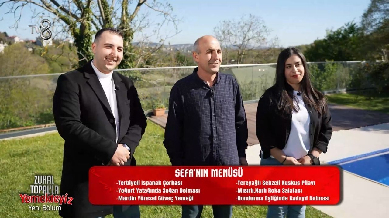 Sefa Tunca’nın Yemekteyiz Menüsünde Neler Var (2)