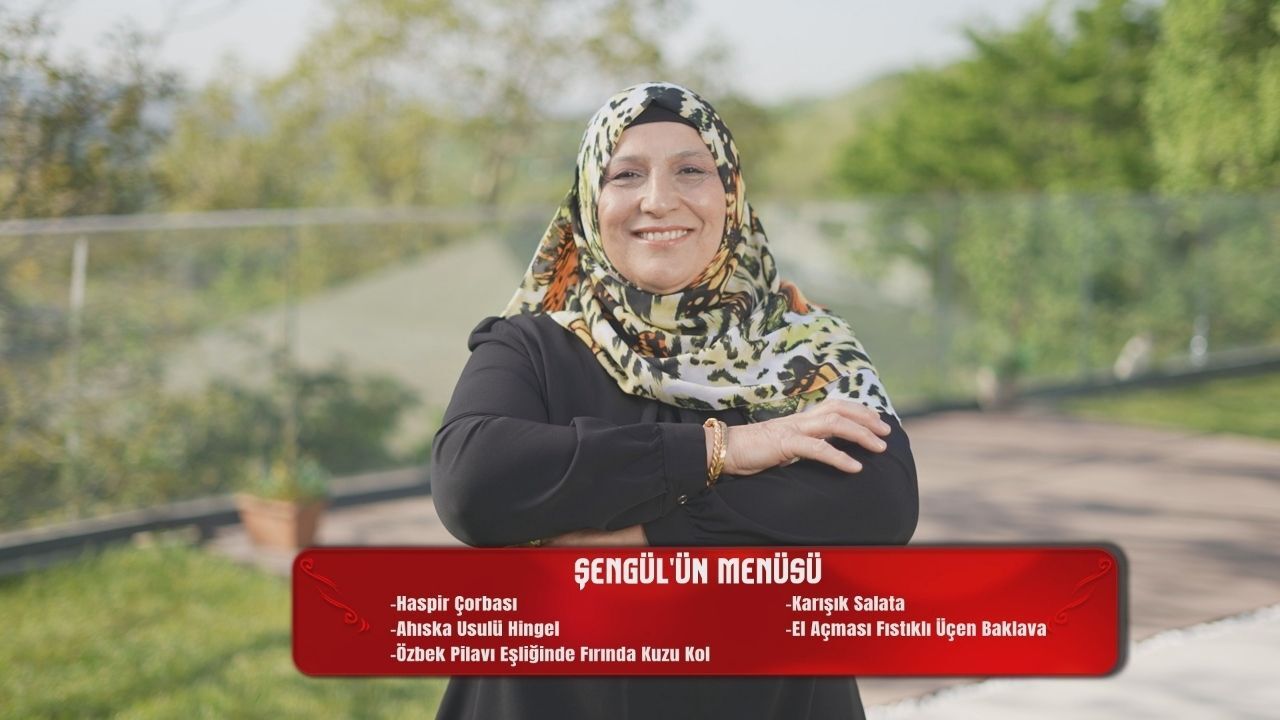 Şengül Esenoğlu’nun Yemekteyiz Menüsünde Neler Var (1)