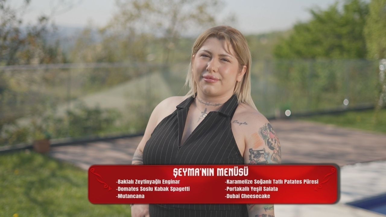 Şeyma Çolak’ın Yemekteyiz Menüsünde Neler Var (1)