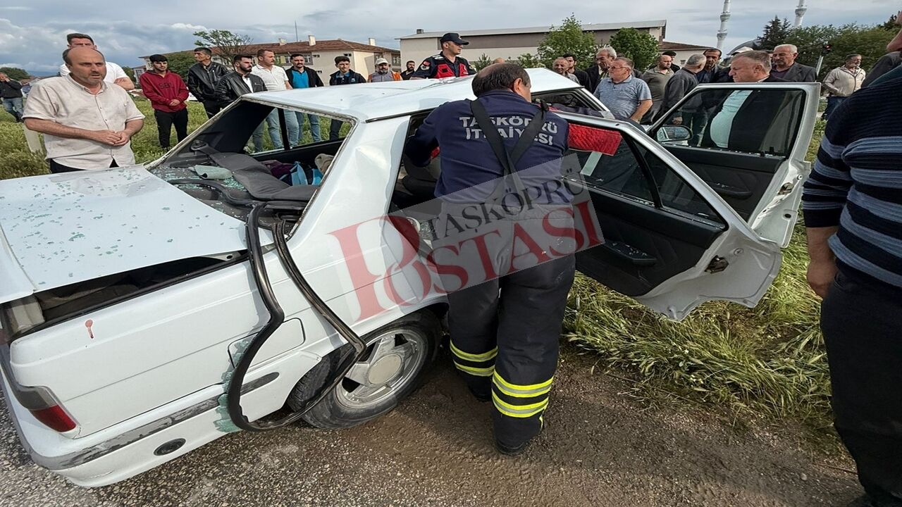 Taşköprü Alatarla Tır Kazası (2)
