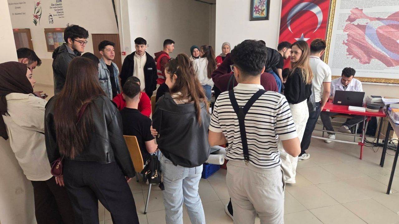 Taşköprü Myo Öğrencileri Kan Bağışında Örnek Oldu (4)