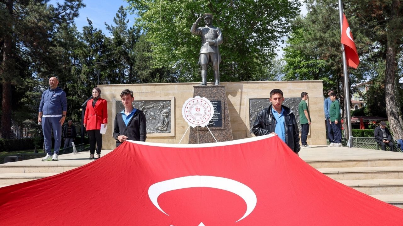 Taşköprü’de 19 Mayıs Coşkusu Yürüyüşle Başladı (9)