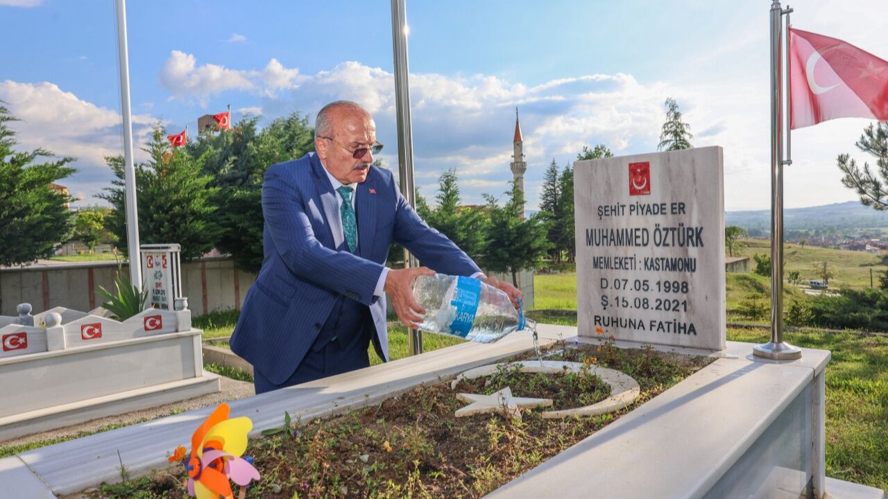 Taşköprü’de Aziz Şehitler Ve Geçmişler Dualarla Anıldı (3)