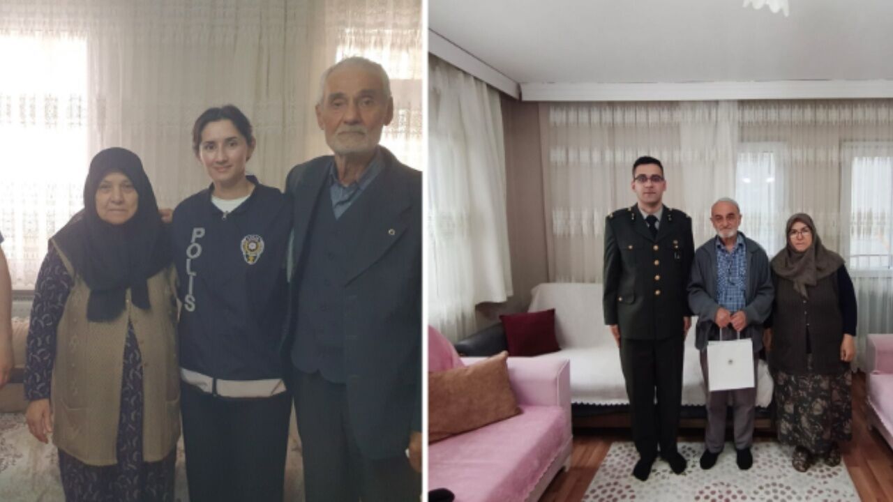 Taşköprü’de Bayramda Anlamlı Ziyaret Şehit Aileleri Ve Gaziler Unutulmadı