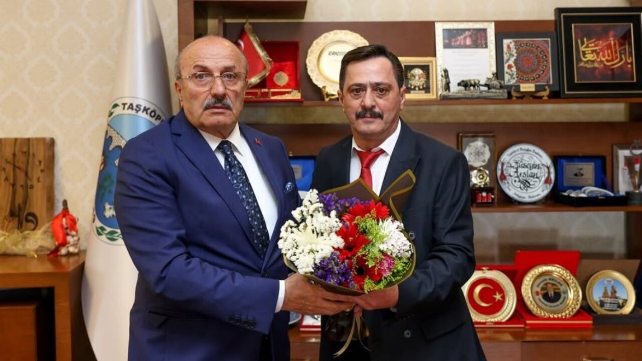 Taşköprü’de Birlik Mesajı Muhtarlardan Belediye’ye Ziyaret (1)
