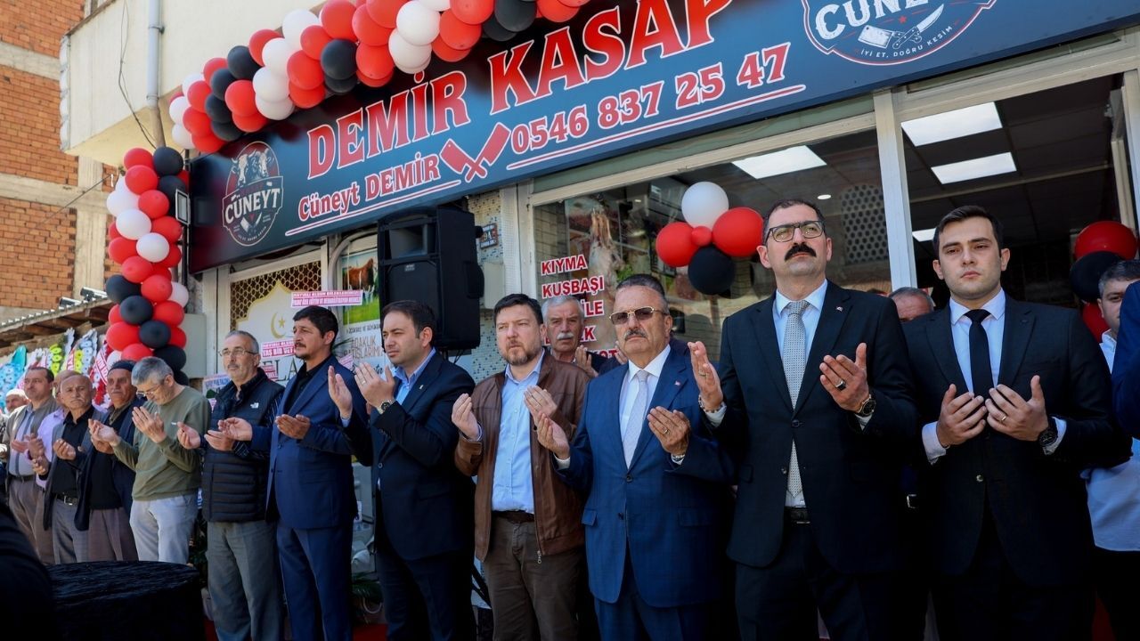 Taşköprü’de Demir Kasap Dualarla Hizmete Açıldı (2)