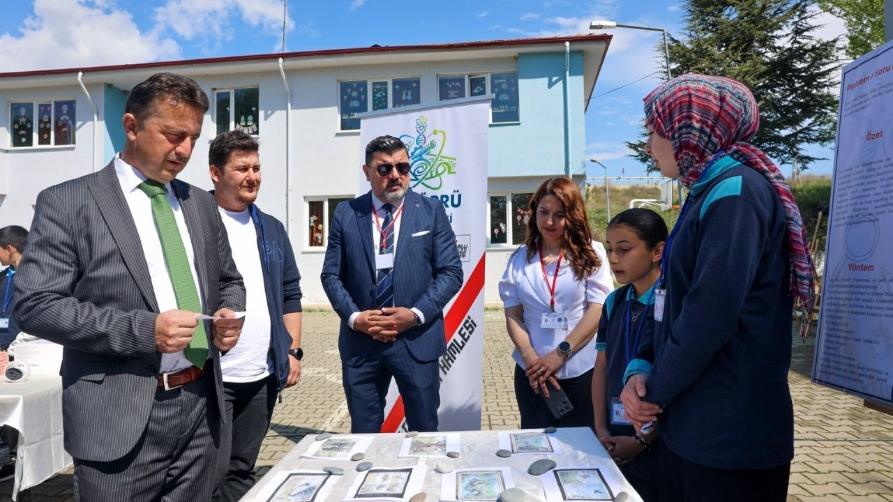 Taşköprü’de Tübi̇tak 4006 Bilim Fuarı’na Yoğun Ilgi (7)