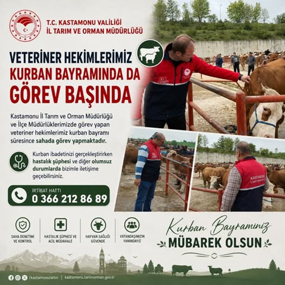 Veterinerler Bayram Da Görev Başında (1)