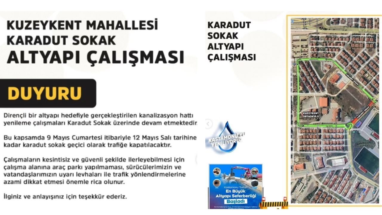 Yol Çalışması Kast Bel