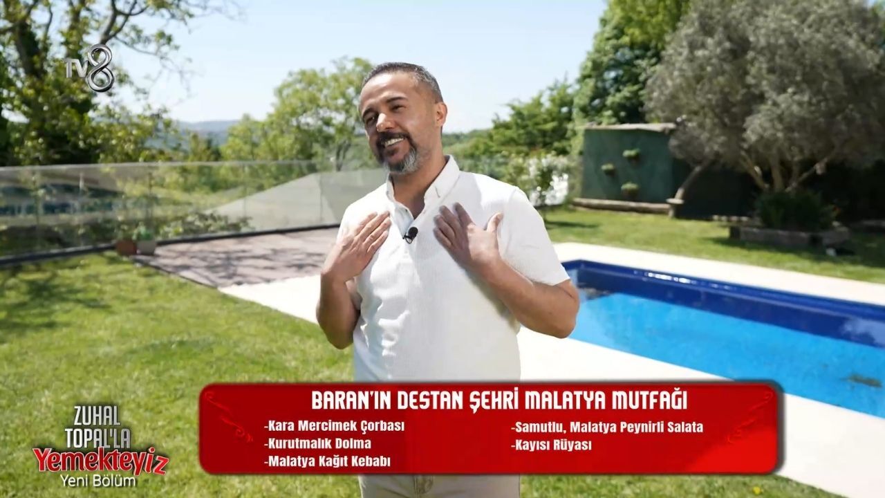 Baran Boztepe’nin Yemekteyiz Menüsünde Neler Var (2)