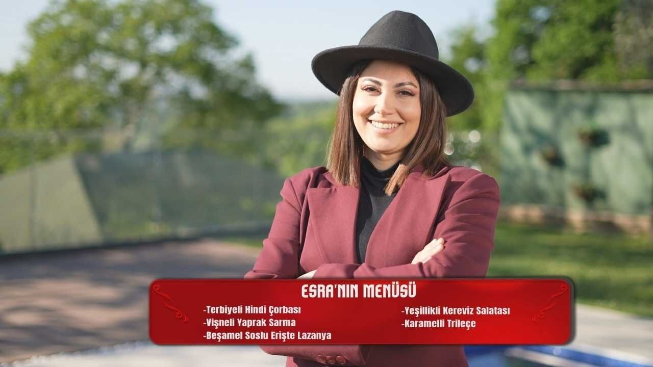Esra Şahintaş’ın Yemekteyiz Menüsünde Neler Var (1)