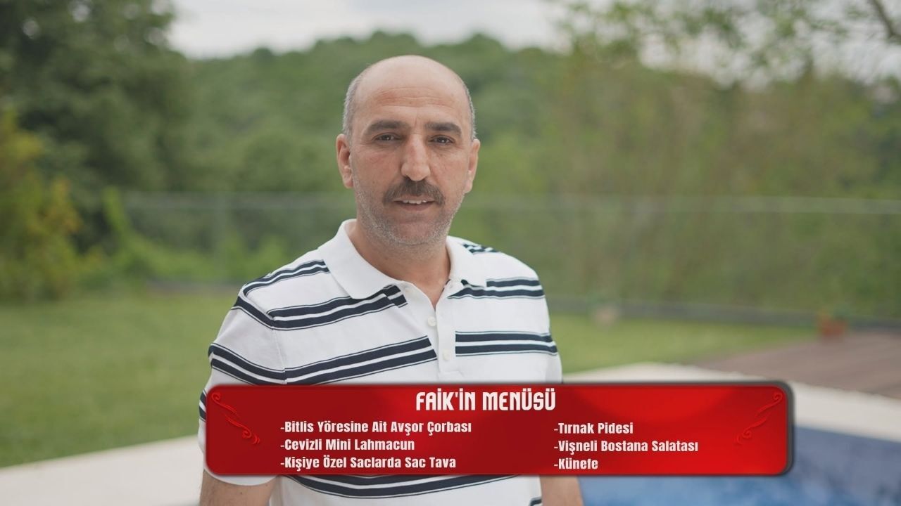 Faik Çığdan’ın Yemekteyiz Menüsünde Neler Var (1)