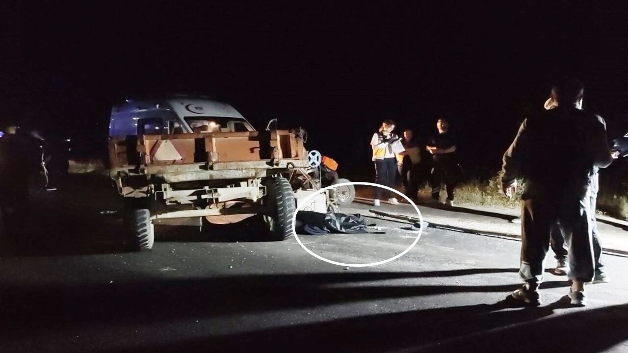 Feci Traktör Kazası Dede Öldü Torun Yaralı (2)