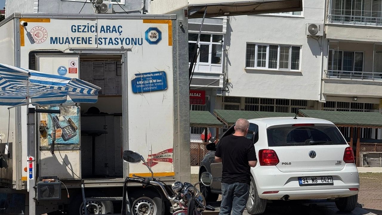 Hanönü’nde Gezici Muayene Istasyonu Hizmette (1)