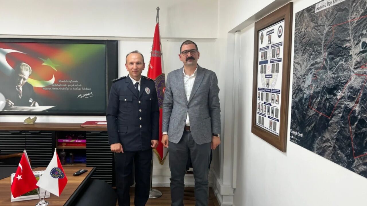 Hanönü’nde Terfi Gururu Başkomiserlik Rütbesini Kaymakam Demirdağ Taktı