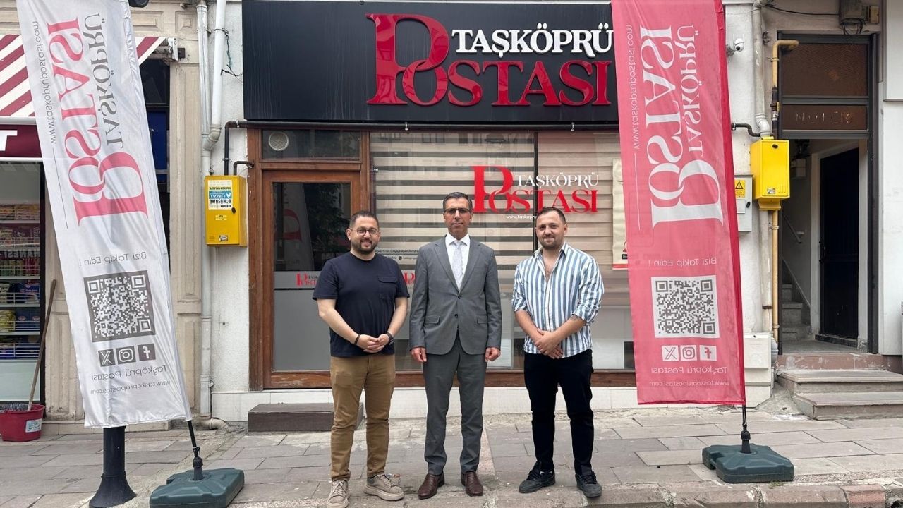 İl Basın Ve Halkla İlişkiler Müdürü, Taşköprü’de Temaslarda Bulundu (4)