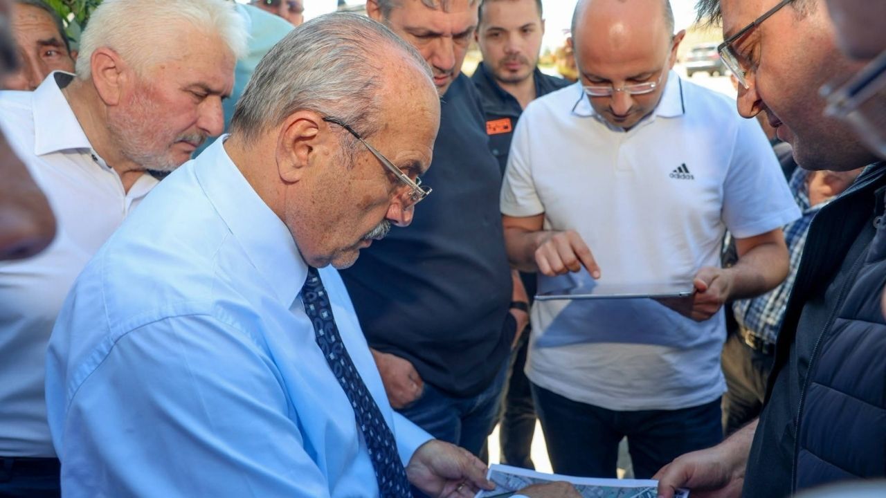 Karayolları 15’Inci Bölge Müdürü Eşlik, Taşköprü’de Çalışmaları Inceledi (1)