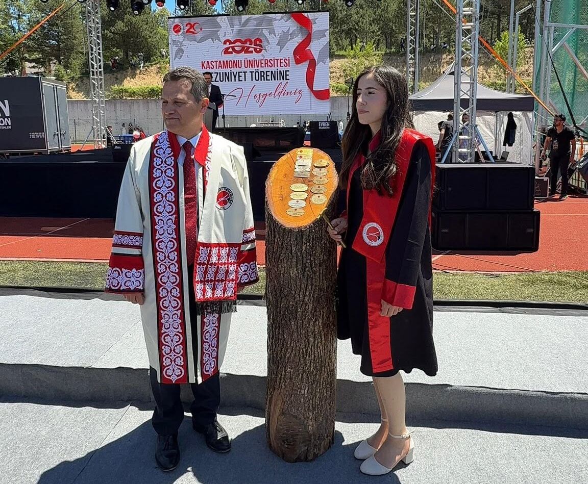 Kastamonu Üniversitesinde Mezuniyet Coşkusu (9)
