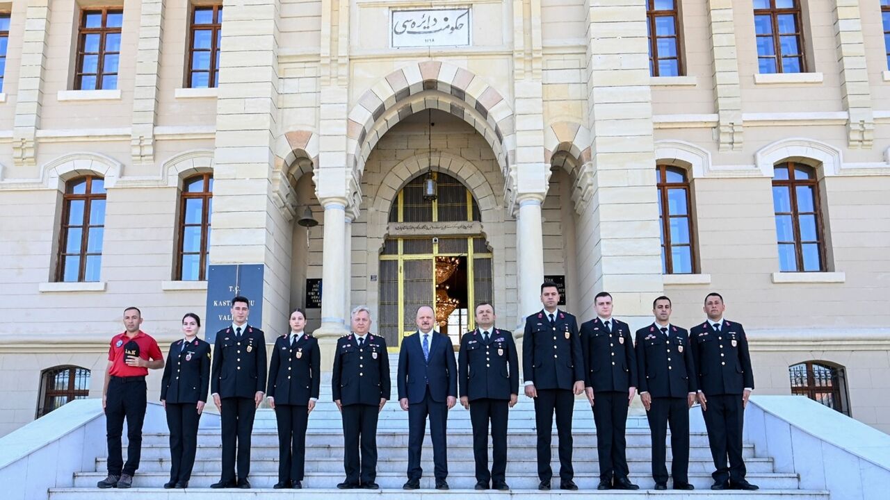 Kastamonu Valisi Jandarma 187 Yaş Kabulü (1)