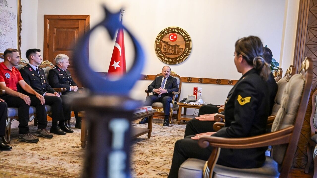 Kastamonu Valisi Jandarma 187 Yaş Kabulü (3)