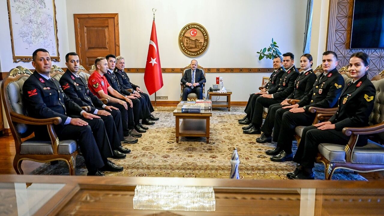 Kastamonu Valisi Jandarma 187 Yaş Kabulü (4)