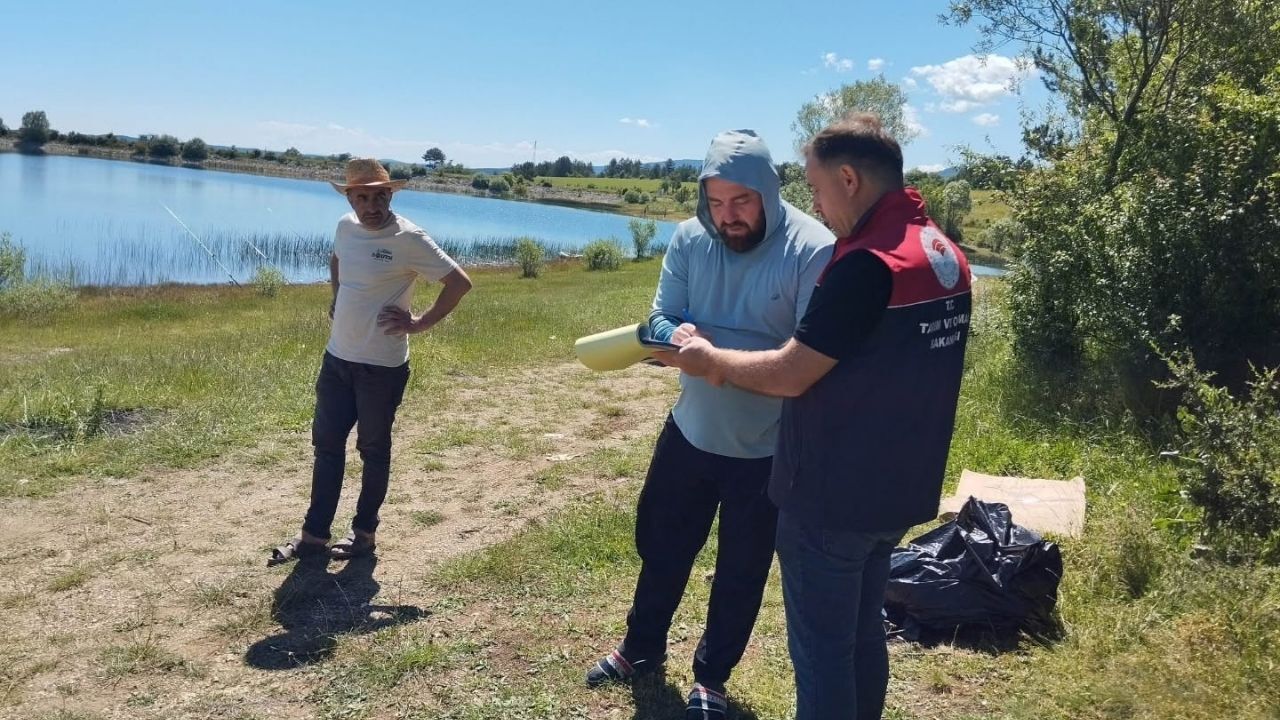 Kastamonu’da Kaçak Avcılığa Karşı Göletlerde Sıkı Kontrol (1)