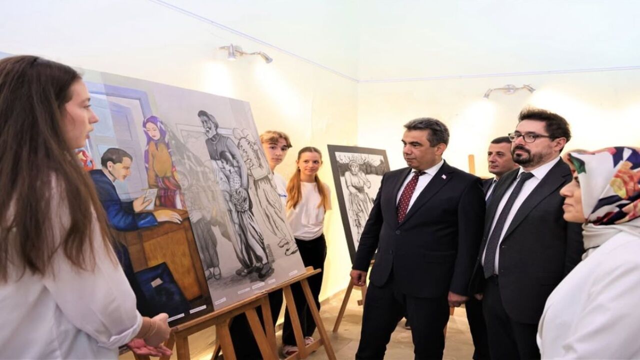 Kastamonu'da Sanat Rüzgarı! Bi̇lsem Öğrencilerinin Eserleri Sergide Buluştu (2)