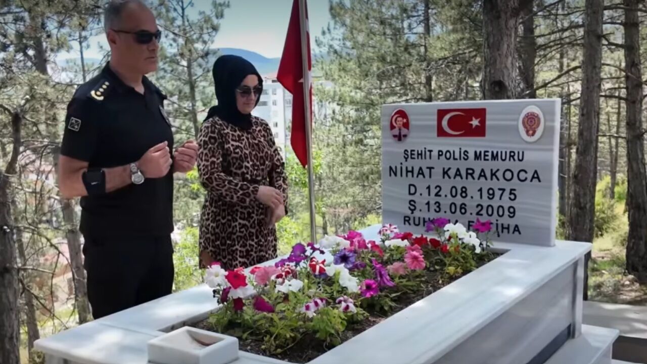 Kastamonu’da Şehit Polis Memuru Nihat Karakoca Dualarla Anıldı (1)